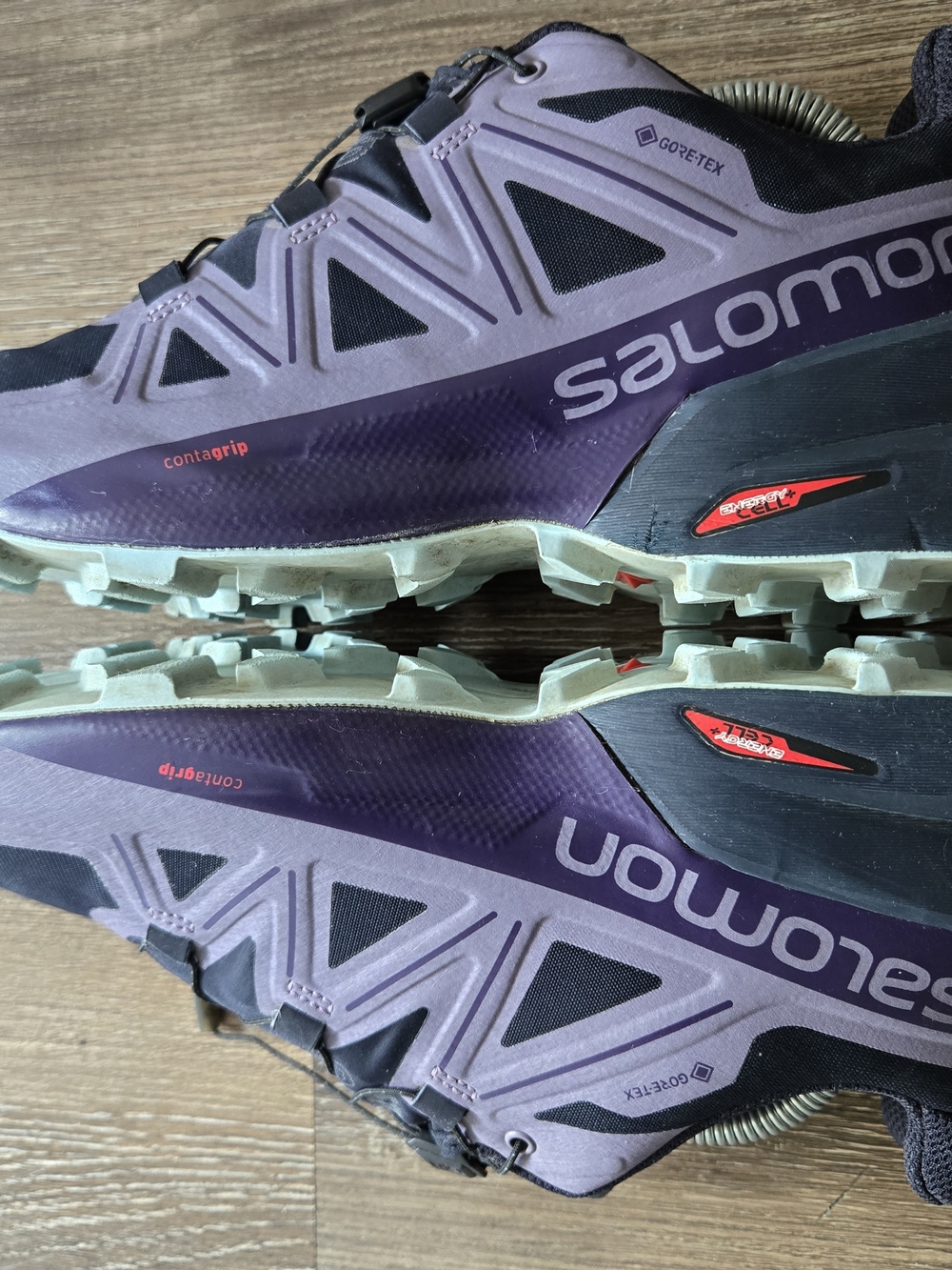 Salomon Purple Trail Running Shoes - GORE-TEX